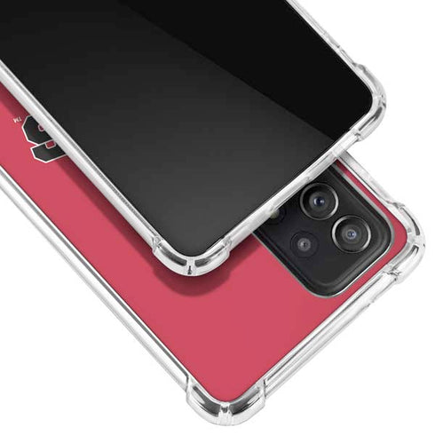 University of Utah Block U Galaxy A72 5G Clear Case